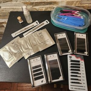 Eyelash Extension Kit with Tools